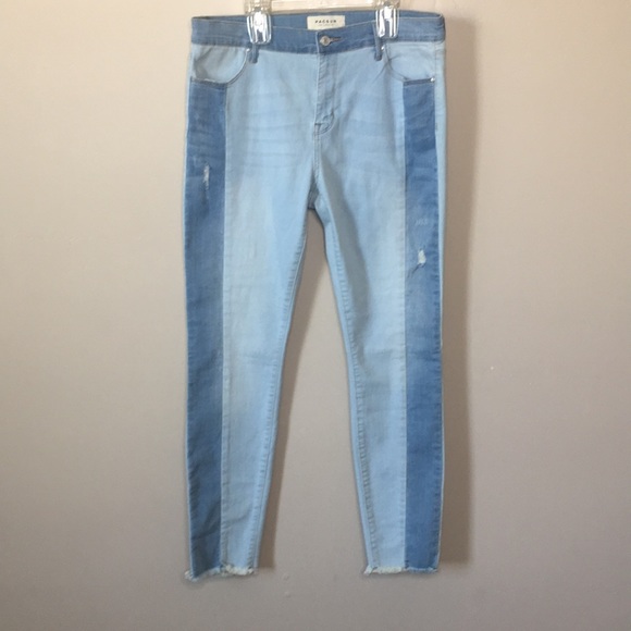 PacSun Denim - PacSun | Two Toned Ankle Jegging Jeans Stretch 30